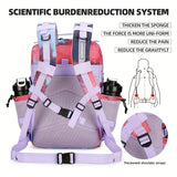 Waterproof Hiking Backpack - Durable Camping Bag for Outdoor Adventures with Rain Cover and Multiple Compartments