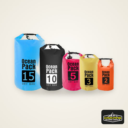 2L 3L 5L 10L 15L Waterproof Dry Bag Swimming Bag Foldable Beach Storage Pack Kayaking Rafting River Trekking Floating Water Sack