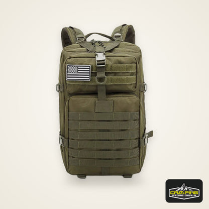 2Q-50L Tactical Backpack Men's Travel Large Capacity Rucksacks Men Waterproof Outdoor 1Sports Multi-functional Bags