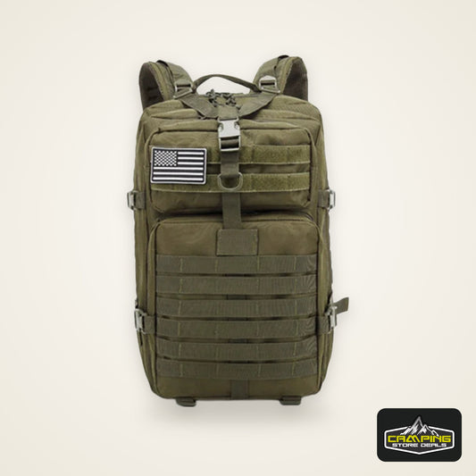 2Q-50L Tactical Backpack Men's Travel Large Capacity Rucksacks Men Waterproof Outdoor 1Sports Multi-functional Bags