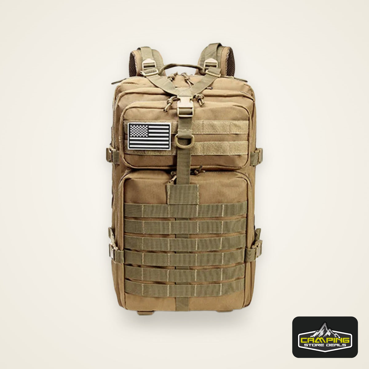 2Q-50L Tactical Backpack Men's Travel Large Capacity Rucksacks Men Waterproof Outdoor 1Sports Multi-functional Bags