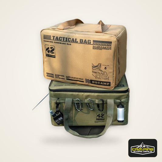 30-42L Tactical Camping Storage Bag - Insulated Folding Box for Picnic, Tableware & Field Equipment Waterproof