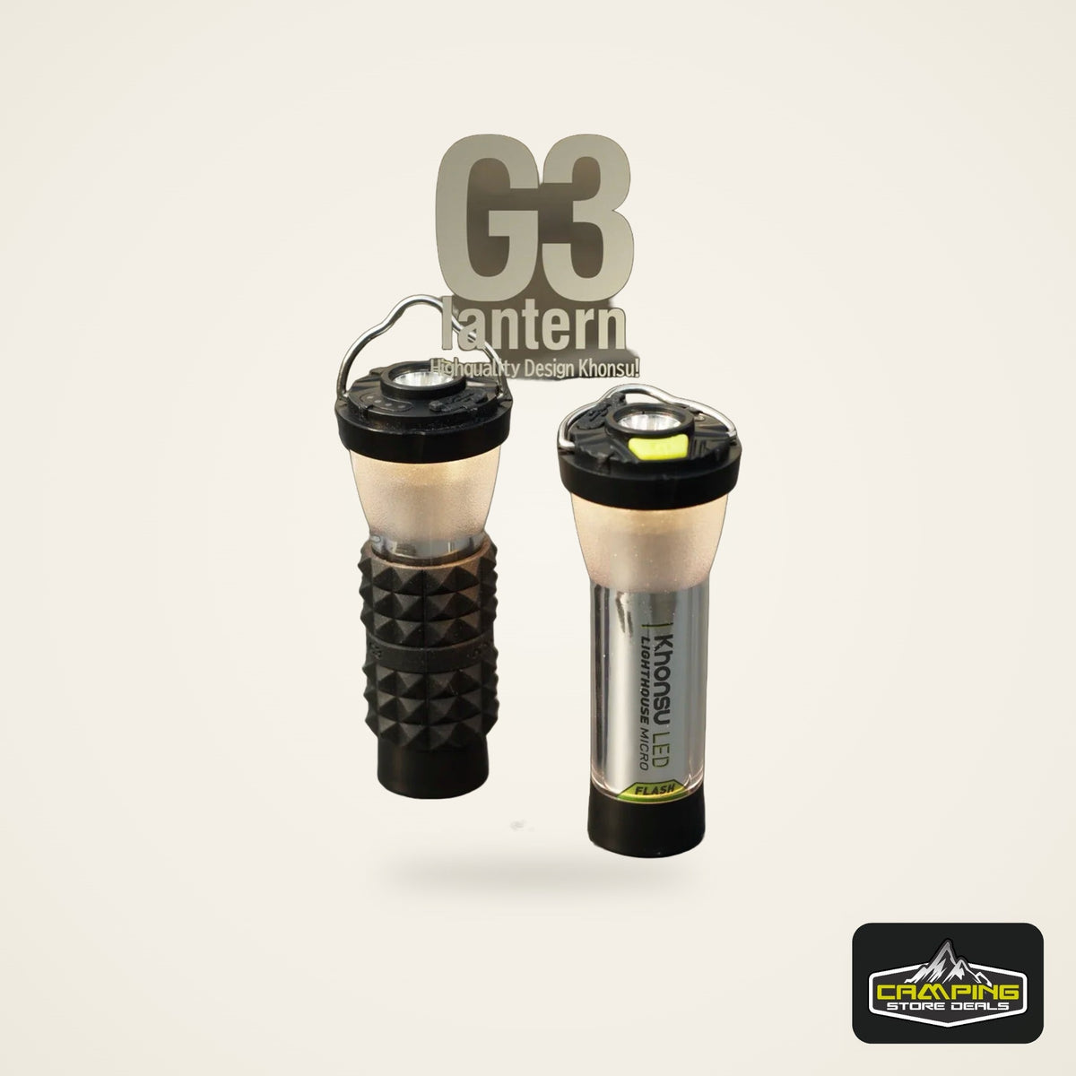 3000mAh Lighthouse LED Camping Lantern