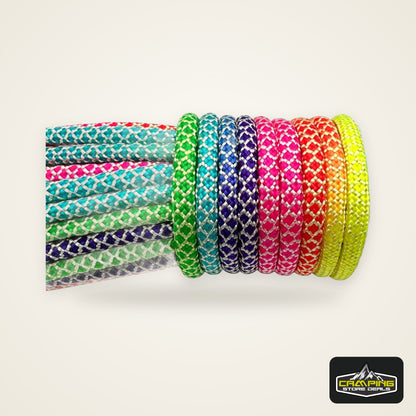 31mRainbow Paracord Rope 2mm/3mm/4mm 7 Strands Climbing Parachute Rope Survival Gear Bracelet Durable Cord for Outdoor Activitie