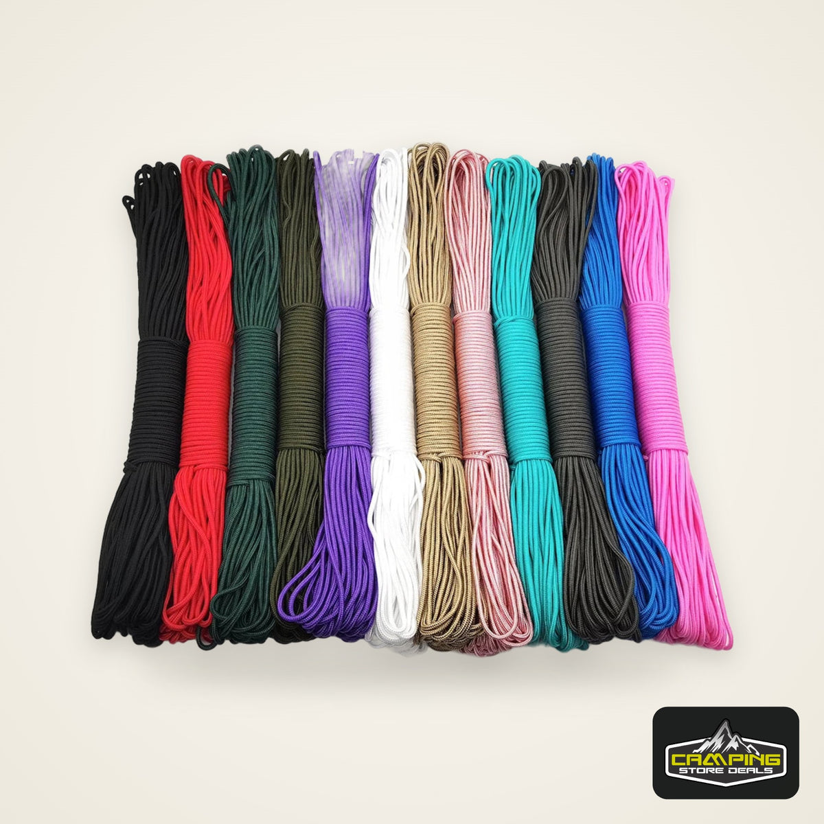 328ft 3mm Solid Parachute Cord Lanyard Rope Mil Spec Type One Strand Climbing Camping Survival Equipment Paracord