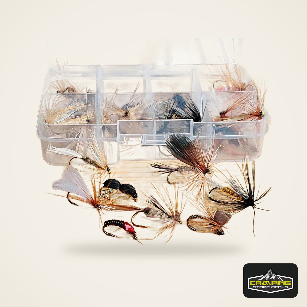 32-Piece Dry, Wet and Nymph Fly Set