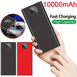 10000mAh Portable Power Bank USB LCD External Battery Charger For Cell Phone