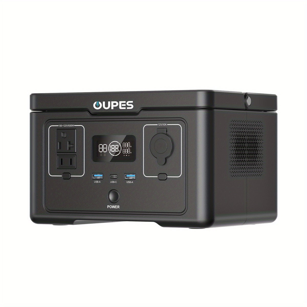 OUPES 600W/256Wh Exodus 600 Portable Power Station Mini Solar Generator Camping