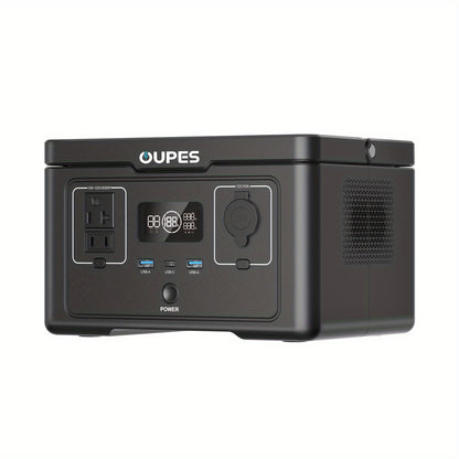 OUPES 600W/256Wh Exodus 600 Portable Power Station Mini Solar Generator Camping