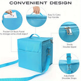 Reusable Insulated Grocery Shopping Bag, Food Delivery Bag, Cooler Bag, Reusable Camping Bag