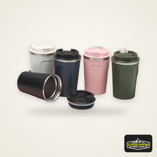 380/510ML Travel Stainless Steel Coffee Cup Thermal Mug Leak-Proof Thermos Bottle Tea Coffee Mug Vacuum Flask Insulated Cups Hot
