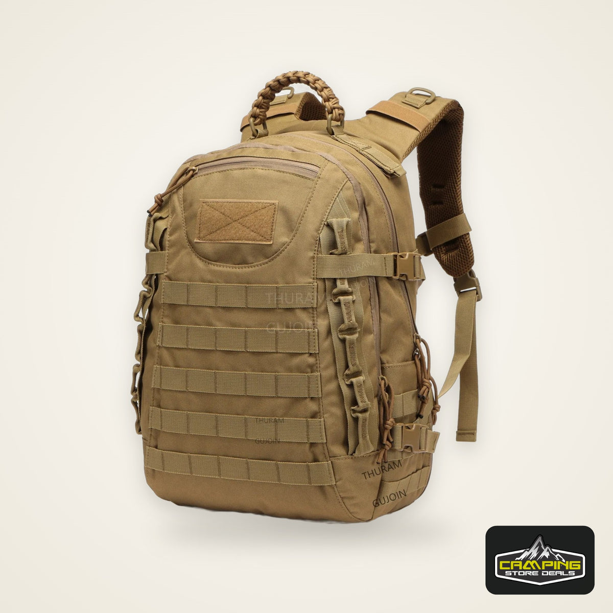 38L Tactical Backpack Style, Large Capacity Waterproof Outdoor Rucksack with MOLLE System, Hiking Camping Travel Bug Out Bag