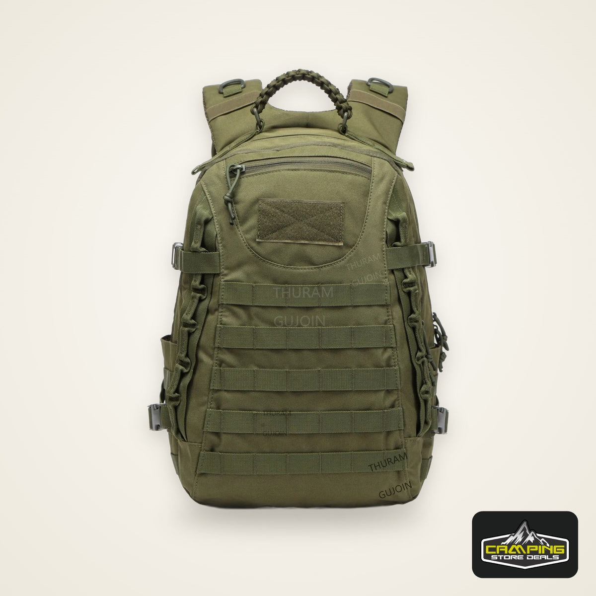 38L Tactical Backpack Style, Large Capacity Waterproof Outdoor Rucksack with MOLLE System, Hiking Camping Travel Bug Out Bag