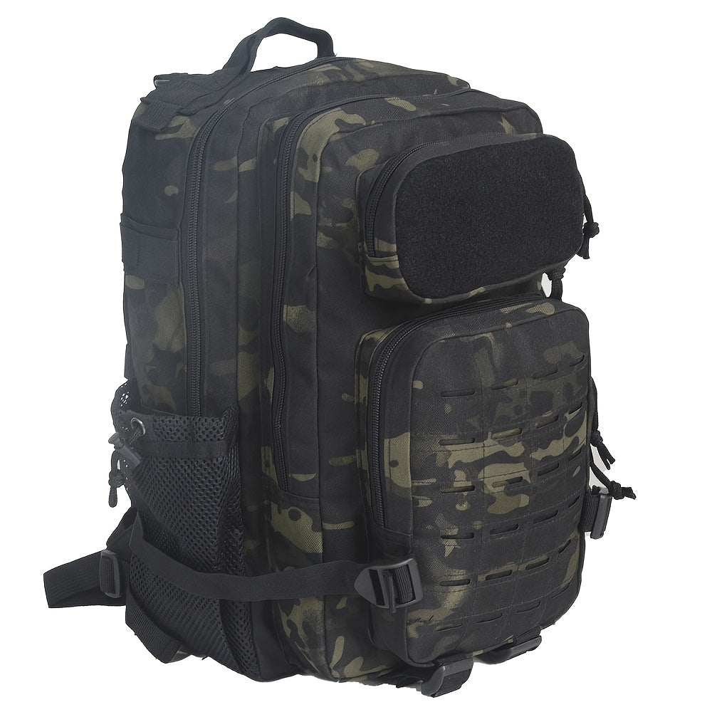 28L Tactical Backpack – 900D Camo Design for Travel, Hiking, Camping, Cycling & Outdoor Adventures
