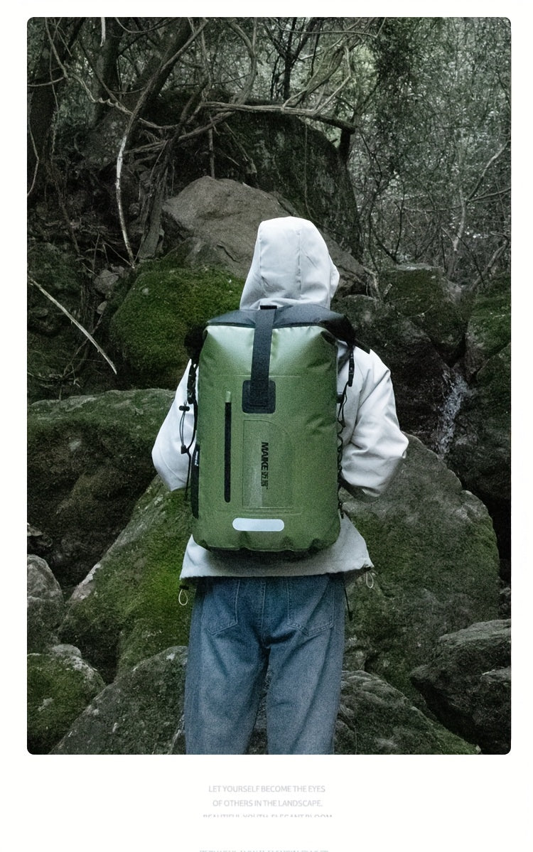 IDRYBAG Lightweight Dry Backpack – Waterproof Outdoor Bag for Travel, Hiking & Camping (Unisex)