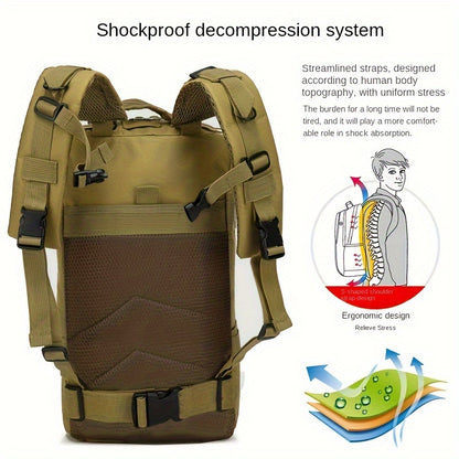 Outdoor sports bag Hiking bag Camping bag Wilderness survival bag Leisure bag Multi-functional backpack