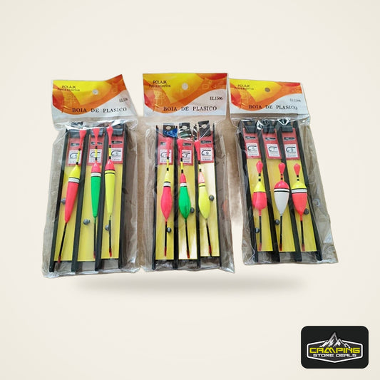 Beginner Upright Float Rig Set (3 Pack)