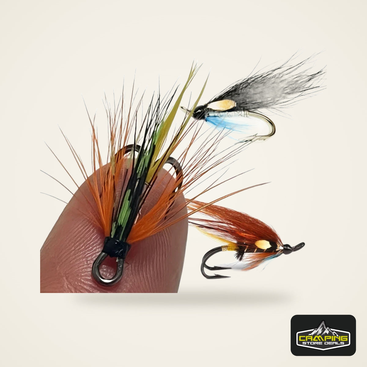 Double Hook Salmon Wet Flies (3 Pack)