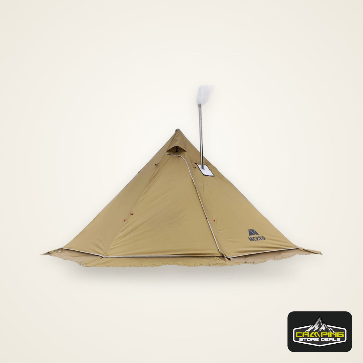 4-6 People Tipi Hot Tent with Stove Jack 400PRO Camping Pyramid Teepee Tent for Camping Backpacking Hiking