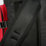 [Large Capacity | Durable] Lightweight 90L Travel Backpack | Large Capacity, Durable Nylon, Adjustable Straps | Red & Black for Hiking, Camping, and Outdoor Adventures