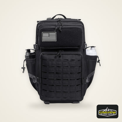 45L Tactical Backpack Molle System Men's Outdoor Hiking Rucksack with Bottle Holder EDC GYM Hunting Bag for Survival