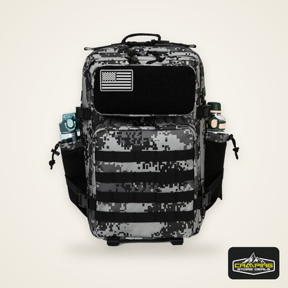 45L Tactical Backpack Molle System Men's Outdoor Hiking Rucksack with Bottle Holder EDC GYM Hunting Bag for Survival