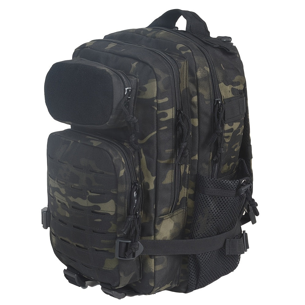 28L Tactical Backpack – 900D Camo Design for Travel, Hiking, Camping, Cycling & Outdoor Adventures