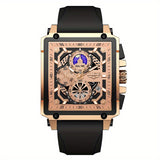 LIGE Fashion Chronograph Watches Sports Wristwatch Men's Accessories, Ideal Choice For Gifts