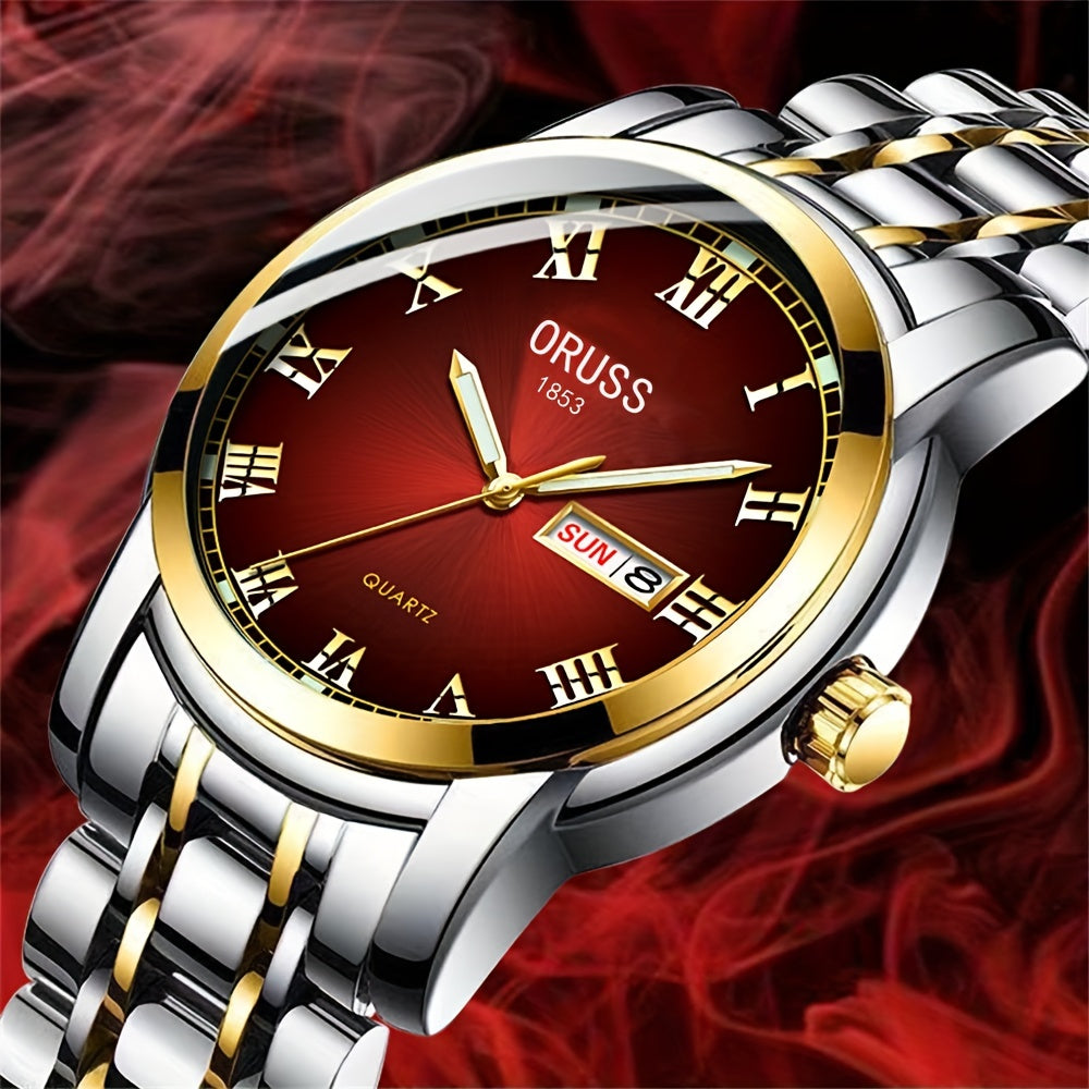 Classic Personality Retro Women's Watches Durable Double Calendar High-end Fashion And Gentle Generous Woman Watch
