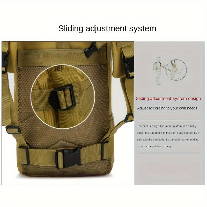 Outdoor sports bag Hiking bag Camping bag Wilderness survival bag Leisure bag Multi-functional backpack