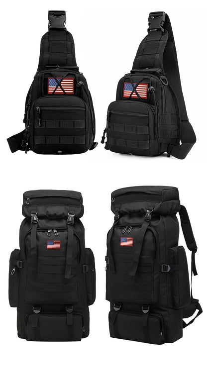 [Lightweight | Hiking] 80L Lightweight Hiking Backpack | Camping Backpack Packable Backpacking Daypack For Men Travel Climbing Outdoor Sports Tactical Backpack