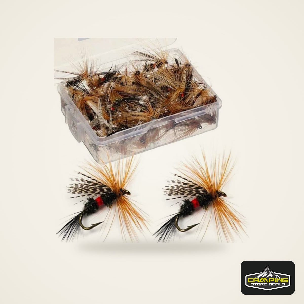 Dragonfly and Caddis Dry Flies (5/10/20 Pack)