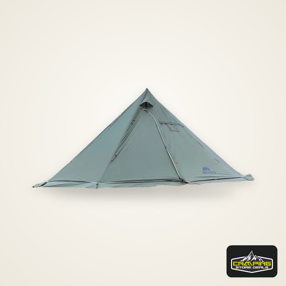 5-8 People Tipi Hot Tent with Stove Jack 500PRO Camping Pyramid Teepee Tent for Camping Backpacking Hiking
