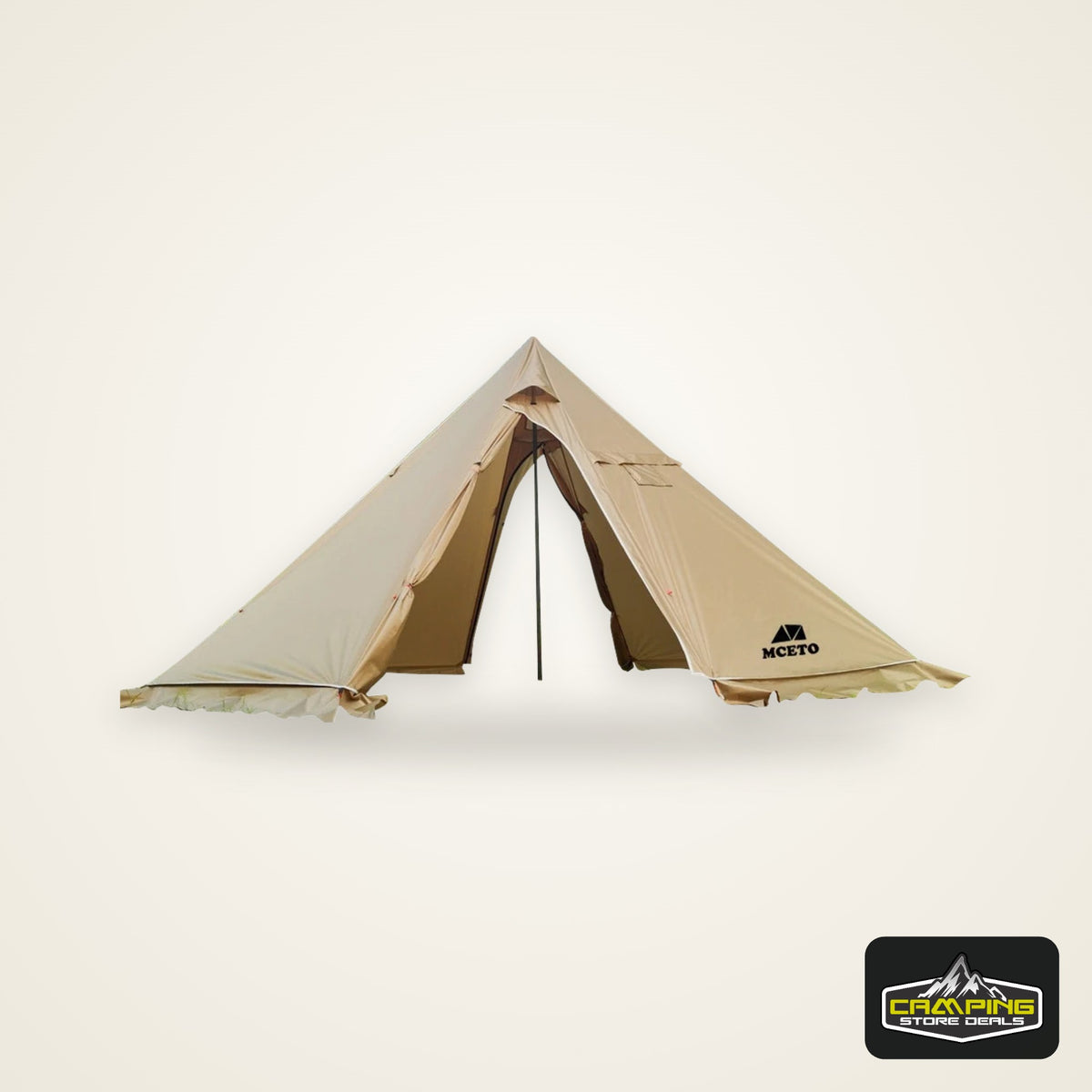 5-8 People Tipi Hot Tent with Stove Jack 500PRO Camping Pyramid Teepee Tent for Camping Backpacking Hiking
