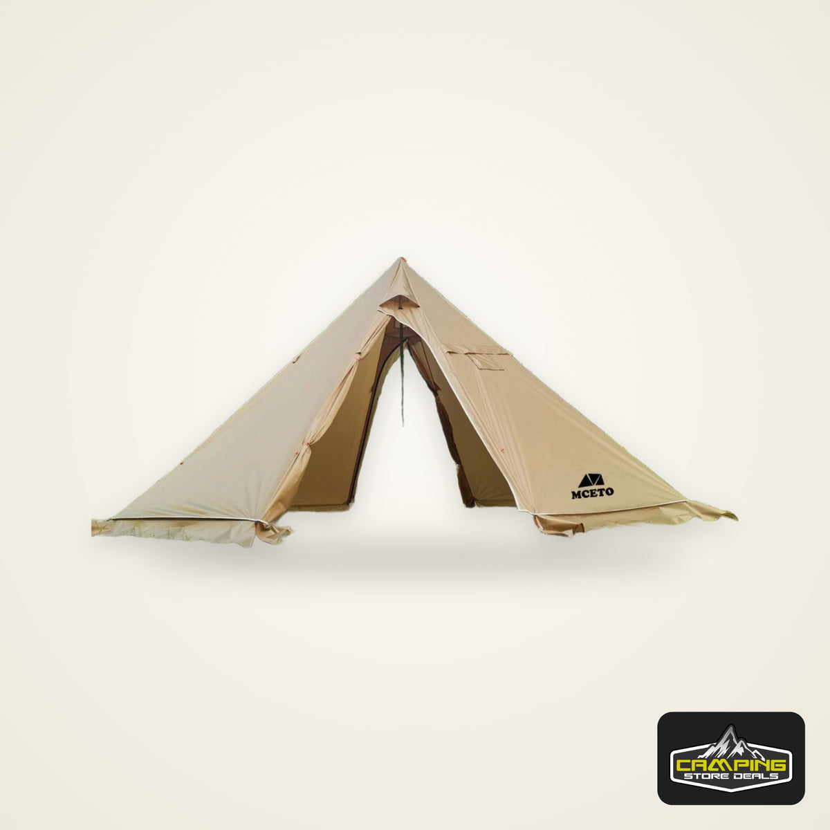 5-8 People Tipi Hot Tent with Stove Jack 500PRO Camping Pyramid Teepee Tent for Camping Backpacking Hiking