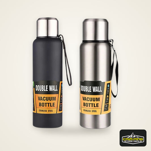 500/1000/1500ml Stainless Steel Thermos Large Capacity Vacuum Flask Portable Insulated Tumbler with Rope Thermo Bottle