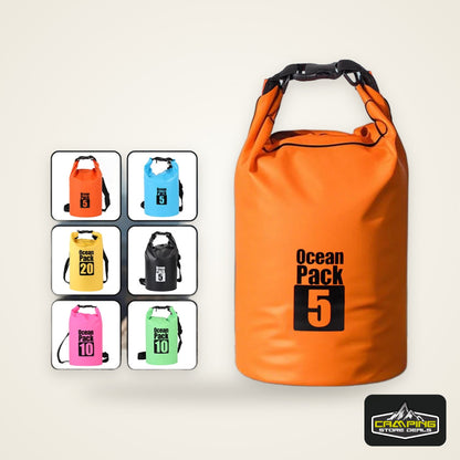 500D Waterproof Swimming Bag Dry Sack 5/10/15/20/30L Waterproof Floating Dry Gear Bags For Boating Fishing Rafting Swimming