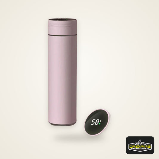 500ML Temperature Display Thermos Cup Stainless Steel Divided Thermos Bottle Outdoor Vacuum Insulated Cup Father's Day Gift