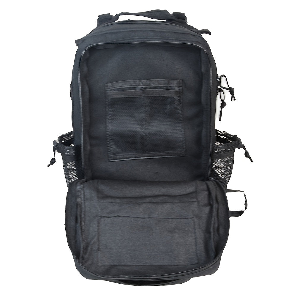 28L Tactical Backpack – 900D Camo Design for Travel, Hiking, Camping, Cycling & Outdoor Adventures