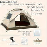 Waterproof Car Camping Tent - Quick-Opening, Self-Driving Sunshade, Spacious Outdoor Shelter with Easy Setup and Takedown, Ideal for Family Camping Trips and Road Adventures