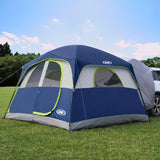 UNP SUV Tent For Camping, 6-person Car Camping Tent, SUV Tailgate Tent For Outdoor, Easy Set Up Tent With Rainfly 10'x9'x78in (H)