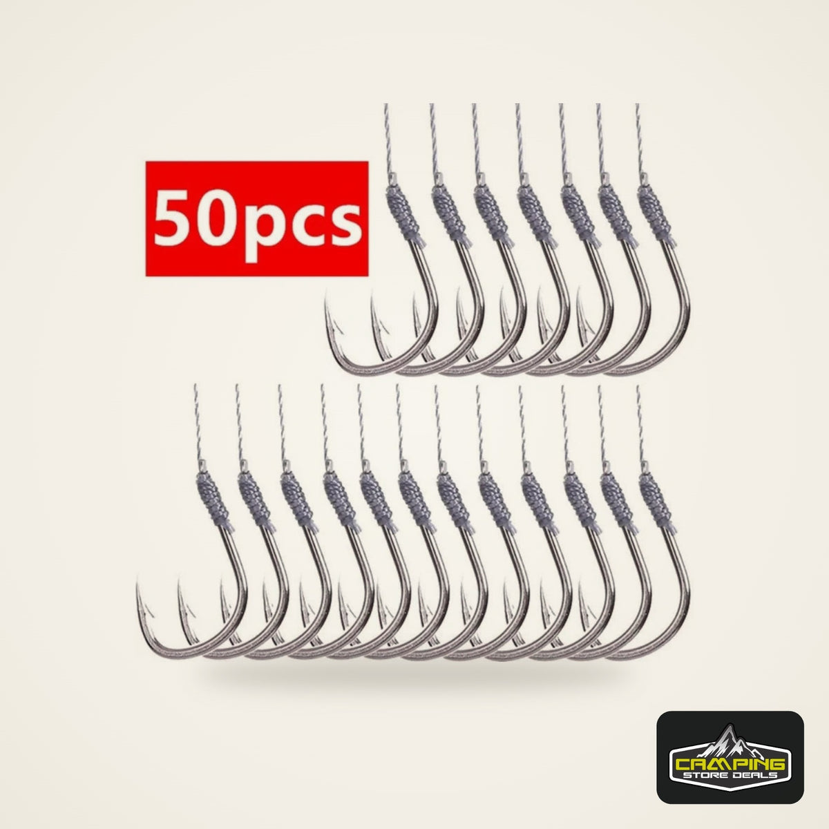 Pre-Tied Double Hook Rigs (5 Pack)