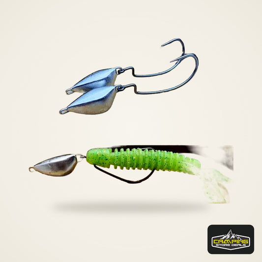 Bullet Jig Head Sinkers with Swivel (5 Pack)
