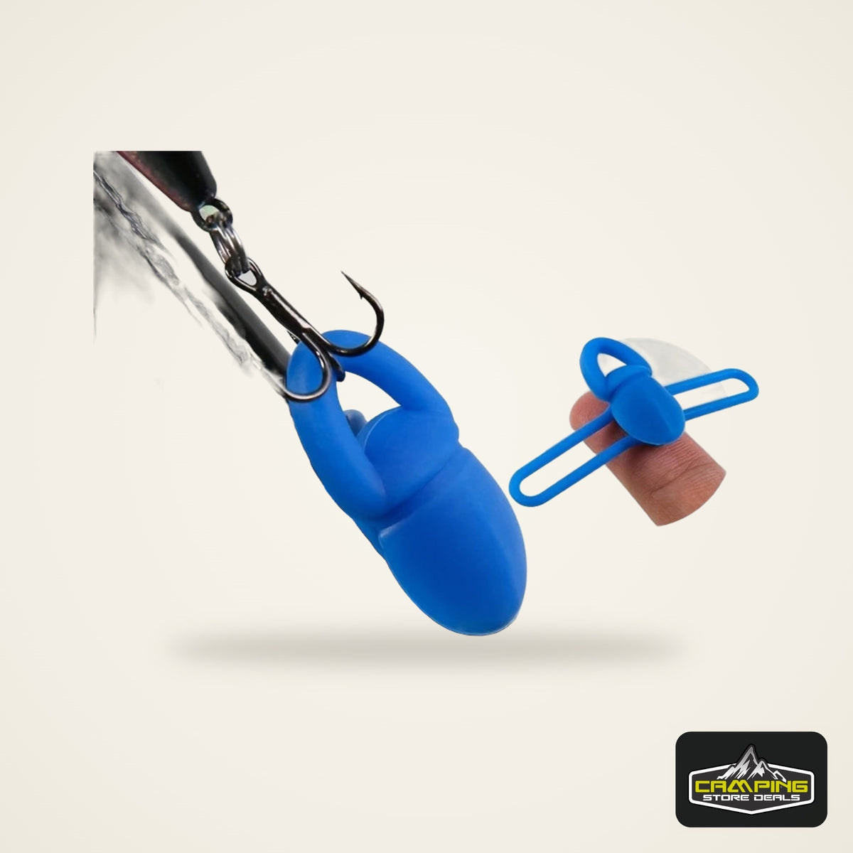 Silicone Fishing Rod Hook Keepers (5 Pack)