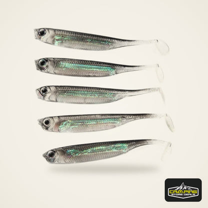 T-Tail Spinner Soft Baits (5 Pack)