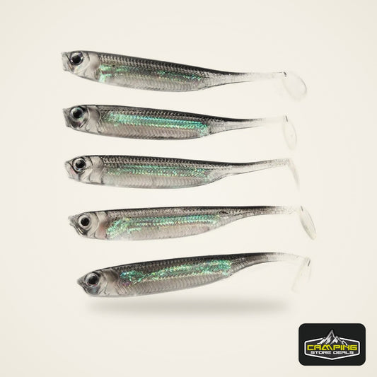 T-Tail Spinner Soft Baits (5 Pack)