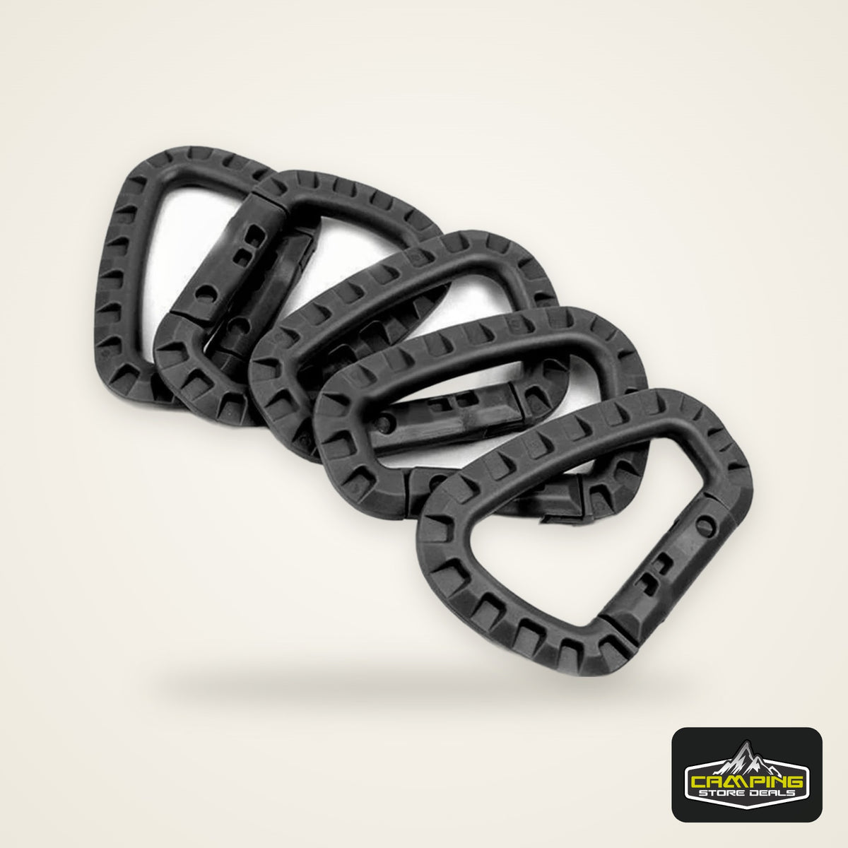 5pcs Tac Link Molle Belt D Buckle Clip ITW Keychain Outdoor Backpack Carabiner Hook Camping Climbing Equipment EDC Multi Tool