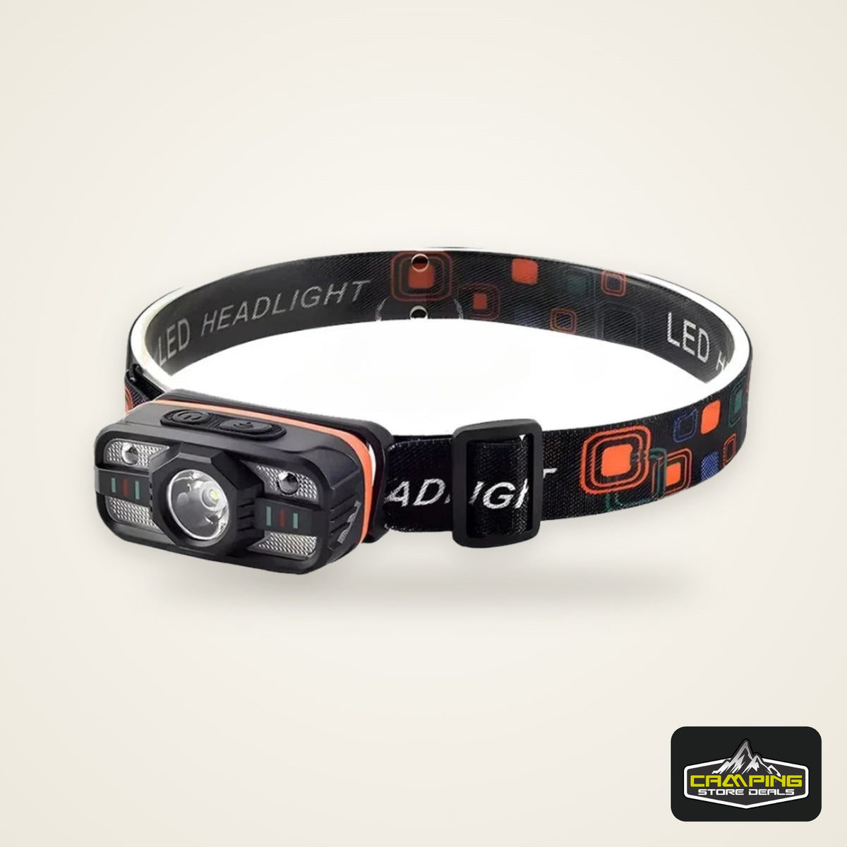 6 Lighting Modes USB Rechargeable LED Headlamp Portable Light with Built in Battery Fishing Head Torch Outdoor Camping Lantern