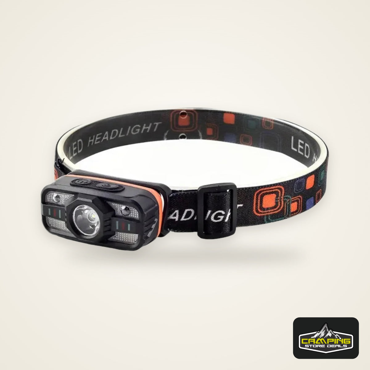 6 Lighting Modes USB Rechargeable LED Headlamp Portable Light with Built in Battery Fishing Head Torch Outdoor Camping Lantern