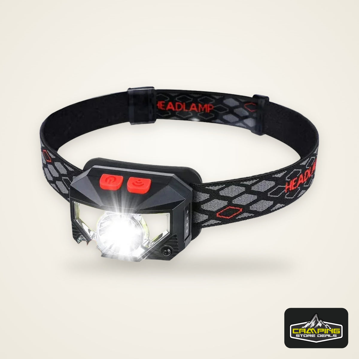 6 Modes Motion Sensor XPE+COB LED Headlamp Flashlight USB Rechargeable Waterproof Camping Head Lamp Running Fishing Headlight